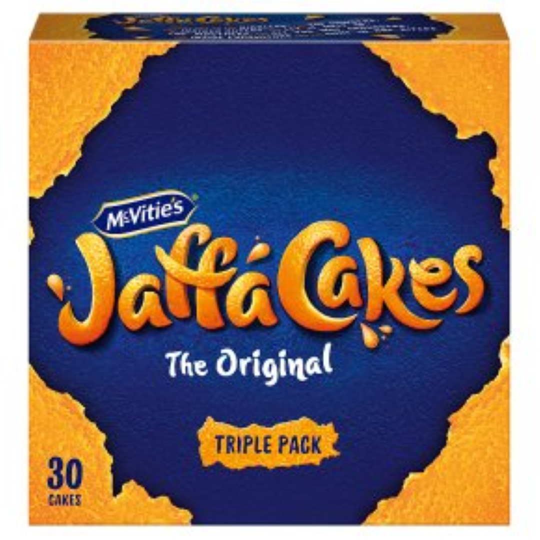 MCVITIES JAFFA CAKES ORIGINAL TRIPPLE PACK 